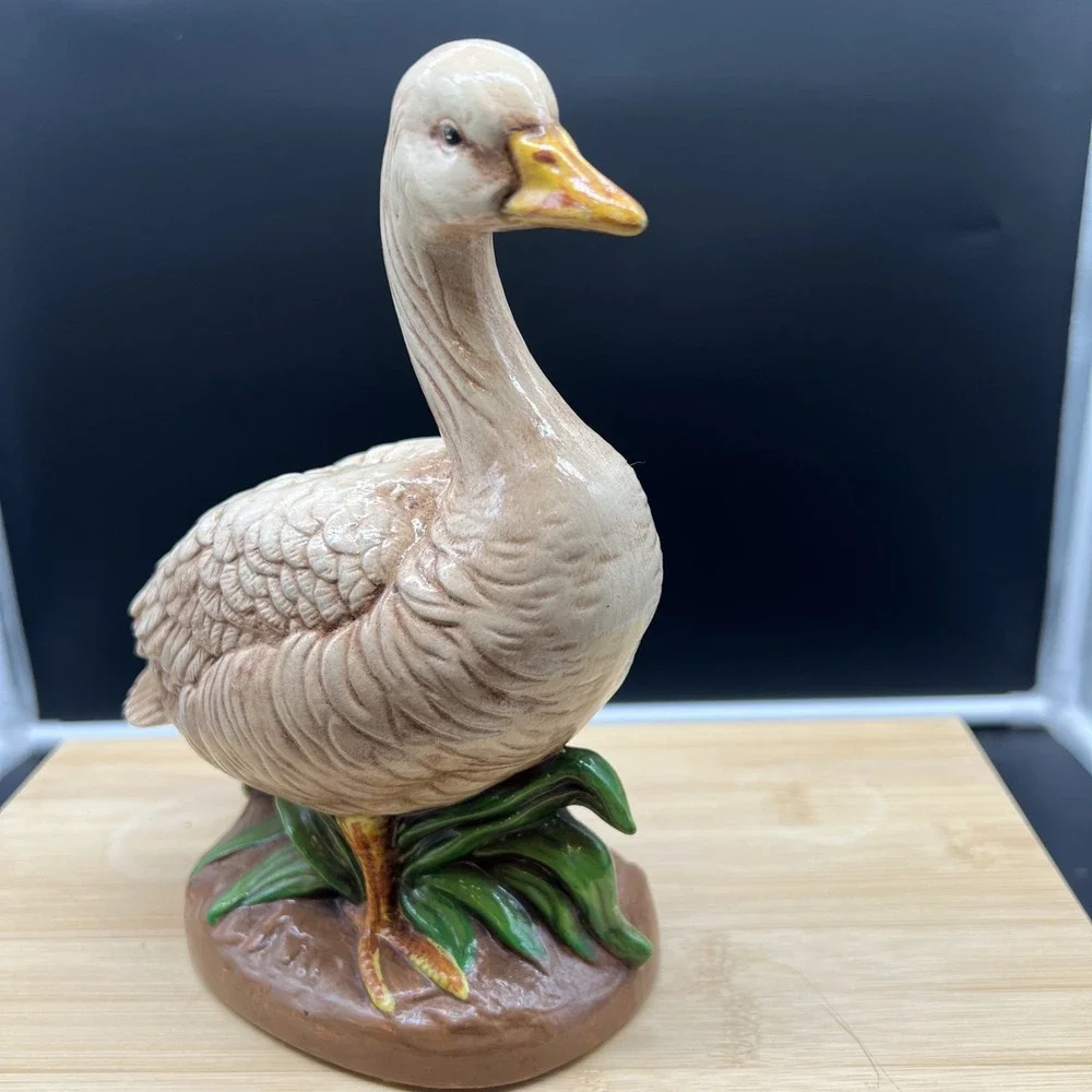Vintage Set Of Atlantic Mold Duck Hand Painted Figurines